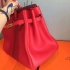 Hermes birkin 35 cm original togo leather red